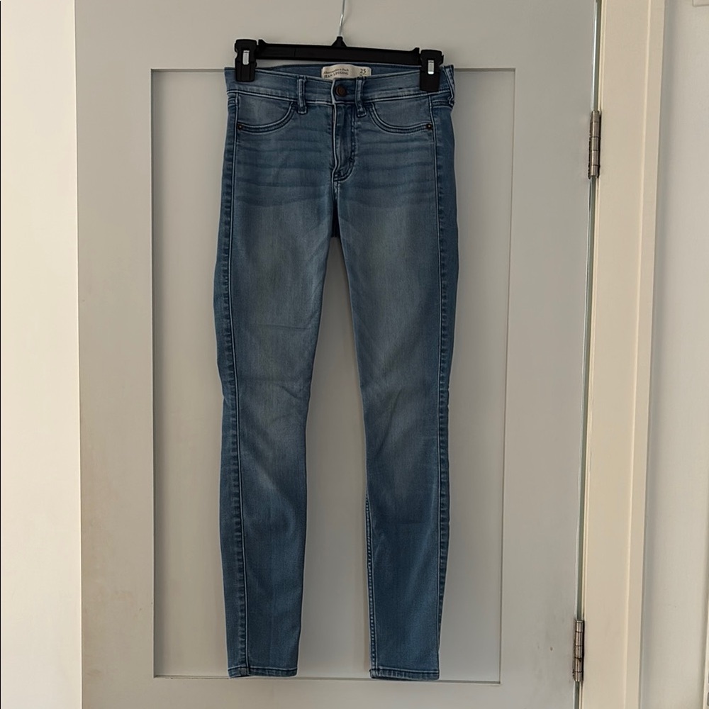 Women's Light Blue Jean Legging